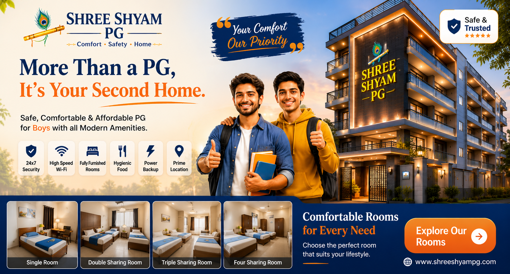 Shree Shyam Boys PG